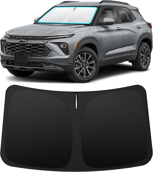 INSAUTO Custom Fit Windshield Sun Shade Accessories for Chevrolet/Chevy Trailblazer 2021-2026, Foldable Front Window Sunshade, UV & Heat Reflector, Keeps Interior Cool, Includes Storage Bag