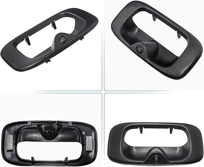 EWAY Tailgate Handle Backup Camera for 1999-2006 Chevy Silverado GMC Sierra 1500 2500 3500 HD Classic Tailgate Reversing Rear View Back Up Camera RCA Plug, Replaces# 15228539, GM1915105, GM1916102