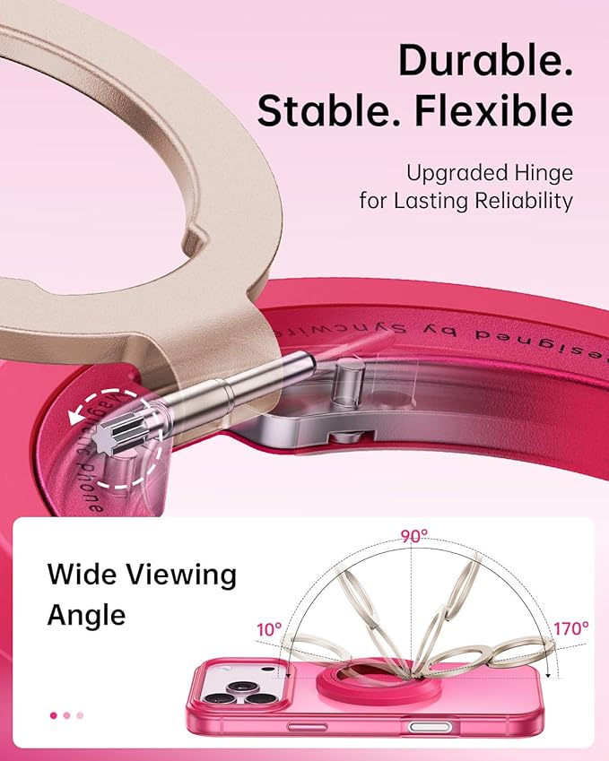 SYNCWIRE for MagSafe Phone Grip, Valentine's Galentine's Day Birthday Gifts for Her Women Mom Girlfriend Best Friends Sister Wife Teen Girl Magnetic Phone Ring Holder Kickstand