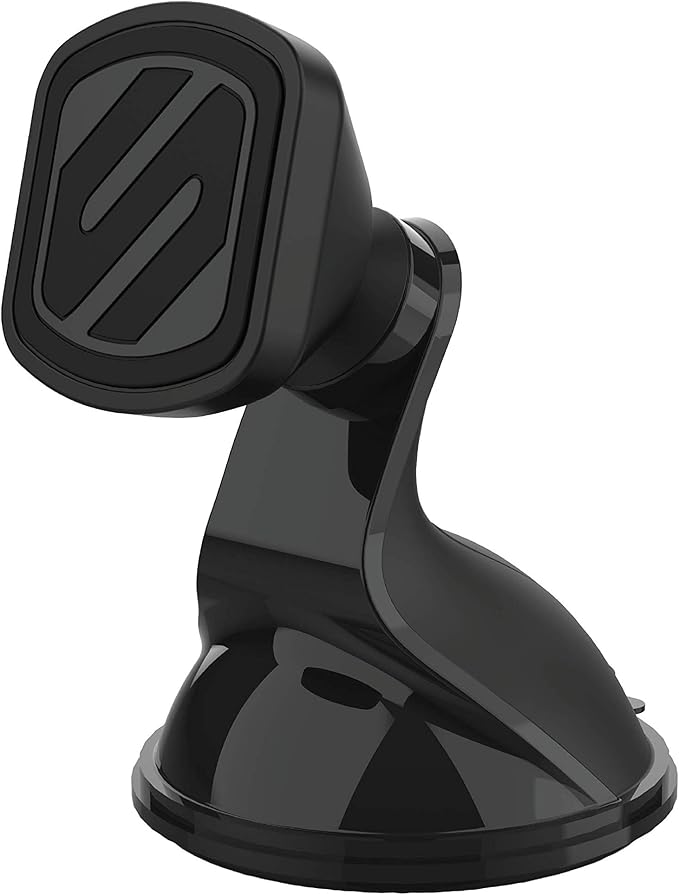 Scosche MMWSM-XCES0 MagicMount Select Magnetic Car Phone Holder - Strong Magnet Mount for iPhone and Android - Secure Magnetic Cell Phone Mount for Window or Dash - Universal 360° Adjustable Head