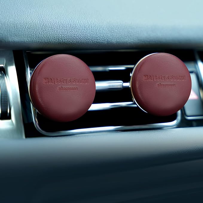 MAJESTY`S SECRET PHEROMAX Car Air Freshener Vent Clip, Auto Scents New Car Smell, Vehicle Accessories Interior for Women and Men, Automotive Odor Eliminator, Long Lasting Car Diffuser