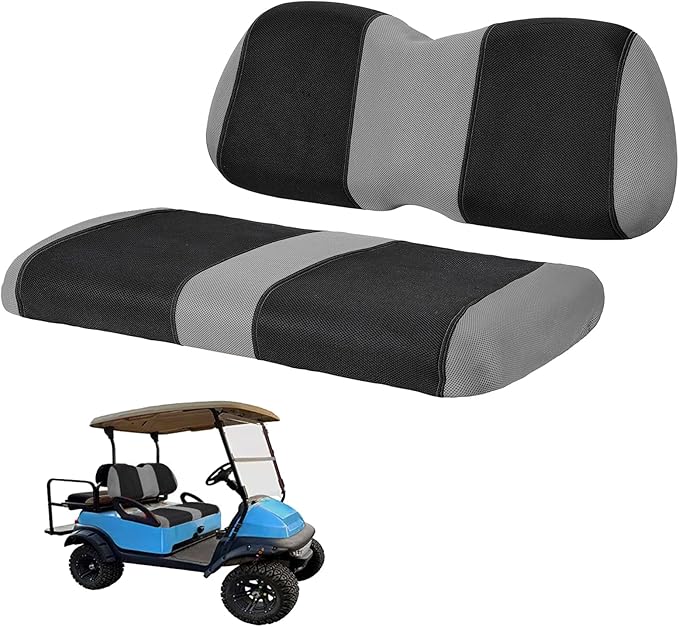 Golf Cart Front Seat Covers for Club Car Precedent 2004 and Up, Durable Polyester Fabric Club Car Precedent Seat Covers, Breathable Washable