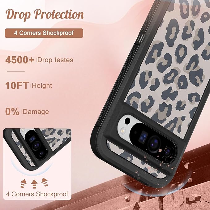 for Google Pixel 9 Pro XL Case - Compatible with MagSafe Women Cute Girls Magnetic Protective Cover Cool Funny Fashion Unique Design Heavy Duty Shockproof Phone Case for Pixel 9 Pro XL 6.8"
