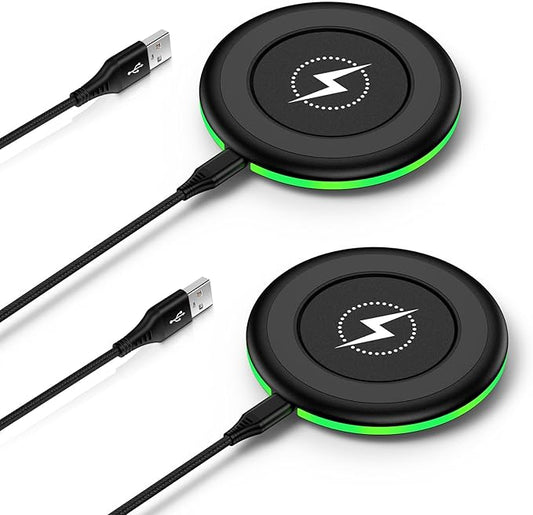 15W for Google Wireless Charger Compatible Google Pixel 10a 10 10 Pro XL /9A/9Pro Fold/9 Pro XL/9/8/8A/8 Pro/7,2 Pack Android Fast Charging Pad Samsung Wireless Charging Station for Galaxy S26 Ultra