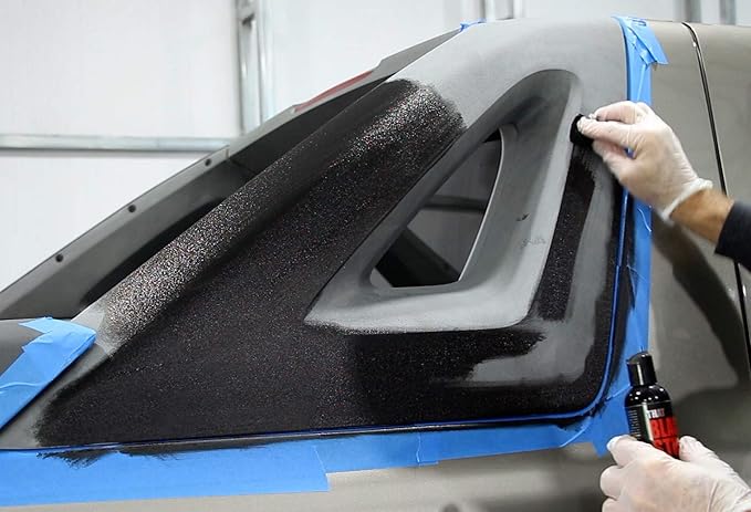 Black Plastic Restorer - Instantly Restore Your Faded or Damaged Black Plastic Trim - Won't Wash Off - Permanent - Lasts for Years - Easy - that Black Stuff
