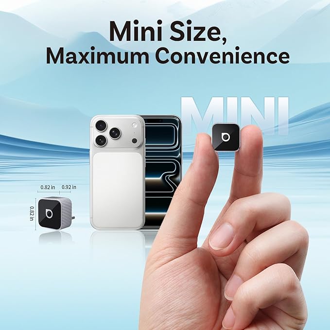 OTTOCAST 2026 Upgrade Mini Slim 3.0, 2-in-1 Wireless CarPlay & Android Auto Adapter, Plug & Play Dongle, Fast Auto-Reconnect, Dual-Band 5Ghz, for Cars with Wired CarPlay & Android auto (Silver)