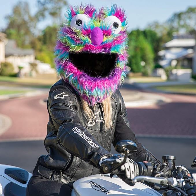 Moto Loot Helmet Cover for Motorcycle Helmet, Fun Rides and Gifts