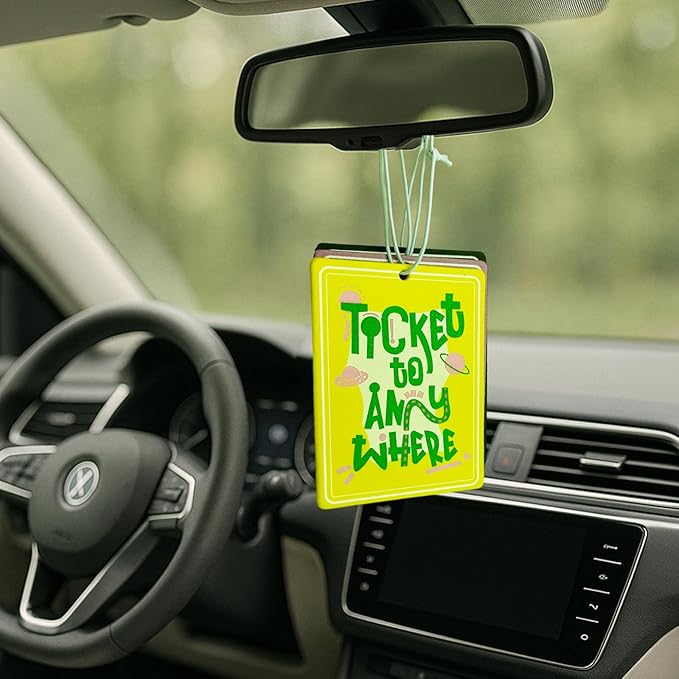 6 Pack Car Air Freshener Hanging Cute Car Accessories For Women Automotive Air Fresheners Stay Cool Car Accessories for Teen Girls Ocean Scent Small Gifts for New Car Owner Teen