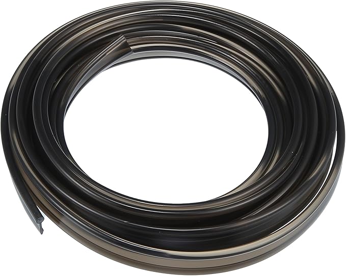 ACROPIX 3mm 0.12" 3.5m 11.48ft Universal Skirt Side Glow Optic Fiber Cable Car Light Decoration Black - Pack of 1