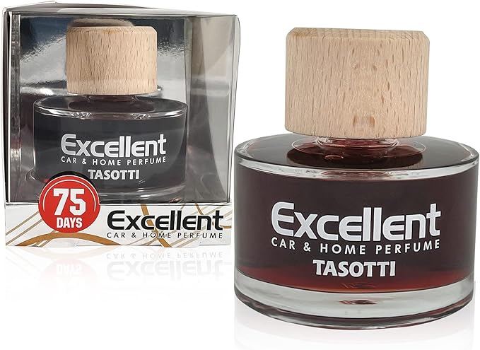 TASOTTI Excellent Car Perfume Air Freshener, Luxury Car Air fresheners and Car Odor Eliminator, Long Lasting Scent Up to 75 Days (After Tabacco)