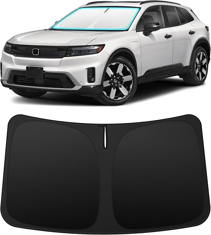 INSAUTO Custom Fit Windshield Sun Shade Accessories for Honda Prologue 2024-2026, Foldable Front Window Sunshade, UV & Heat Reflector, Keeps Interior Cool, Includes Storage Bag