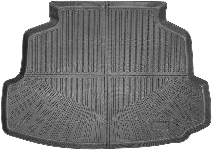 Trunk Liner Cargo Liners for Toyota Corolla 2009-2013 Rear Trunk Floor Mats 3D Boot Tray All-Weather TPE Black