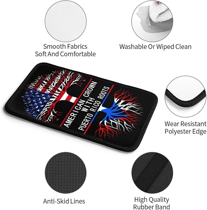 DARLEKS Car Armrest Cushion Auto Center Console Cover Pad Car Handrail Box Universal Decoration Mat