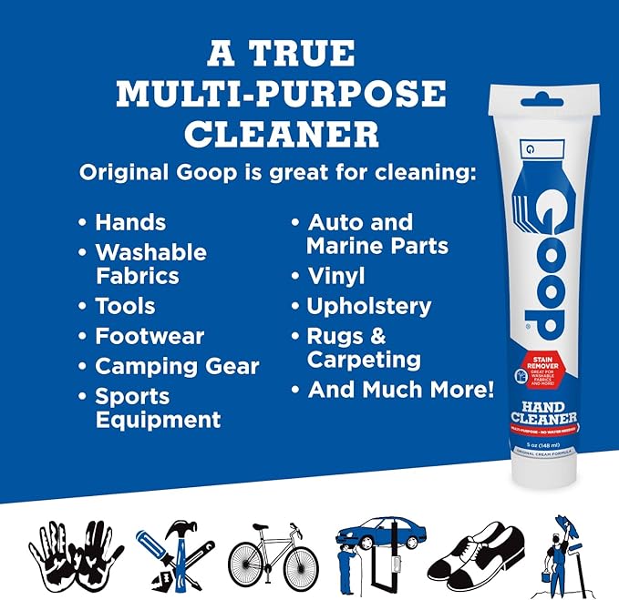 GOOP Hand Cleaner 5 Oz. Tube 3 Pack