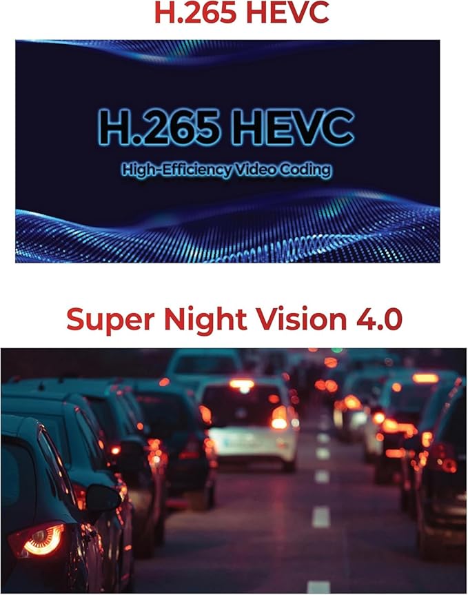 THINKWARE U3000 PRO 2CH 4K HDR Dual Dash Cam Front and Rear - 4K+2K STARVIS 2, Super Night Vision 4.0, Radar Parking Mode, Thermal Protection, 5GHz Wi-Fi and GPS - 64GB MicroSD & OBD Cable Incl