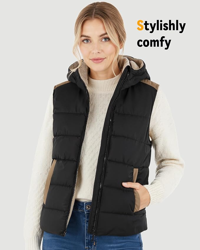 MNZZ Graphene Heated Vest for Women 7.4V Fast Charge Large Capacity Battery