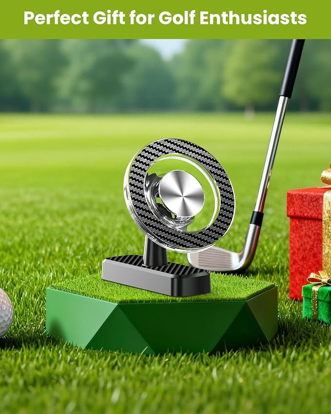 Magnetic Golf Cart Phone Holder, Golf Accessories Gifts for Men Dad Husband Unique, 360° Rotation Phone Mount for Golf Cart, Birthday Golf Gifts for Men Him Boyfriend, Golfers Must Haves Gadgets 2026