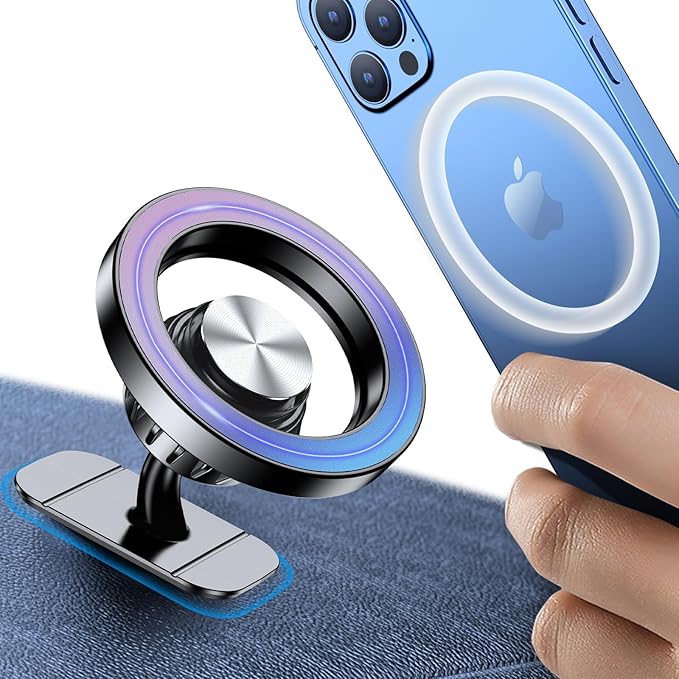 Coolpow for Magsafe Car Mount【20 Strong Magnets】Magnetic Phone Holder for Car Phone Holder Magnetic Phone Mount Dash Air Vent Cell Phone Holders for Your Car Mount for iphone 17 Pro Max 16 15 14 13 12