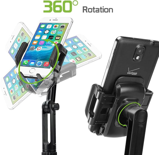 Cellet Car Phone Holder Mount, Car Cup Phone Holder Mount, Compatible with Apple iPhones, Samsung Galaxy Smartphones, Motorola Moto Google Pixel (Fits for Tesla Model 3 Y S X) Extra Long Neck