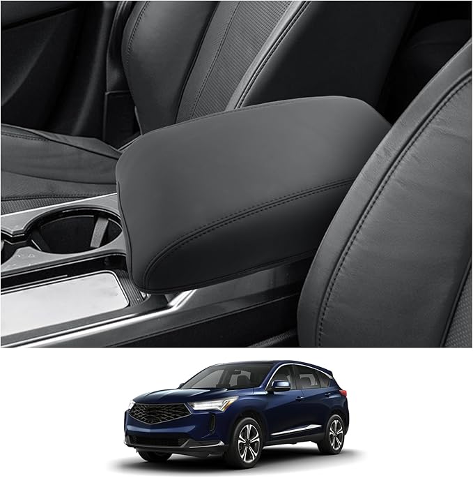 CDEFG for 2026 RDX Center Console Cover for 2025 2026 RDX Accessories Armrest Pad Middle Console Pad Arm Rest Cushion Console Protector Leather Cover