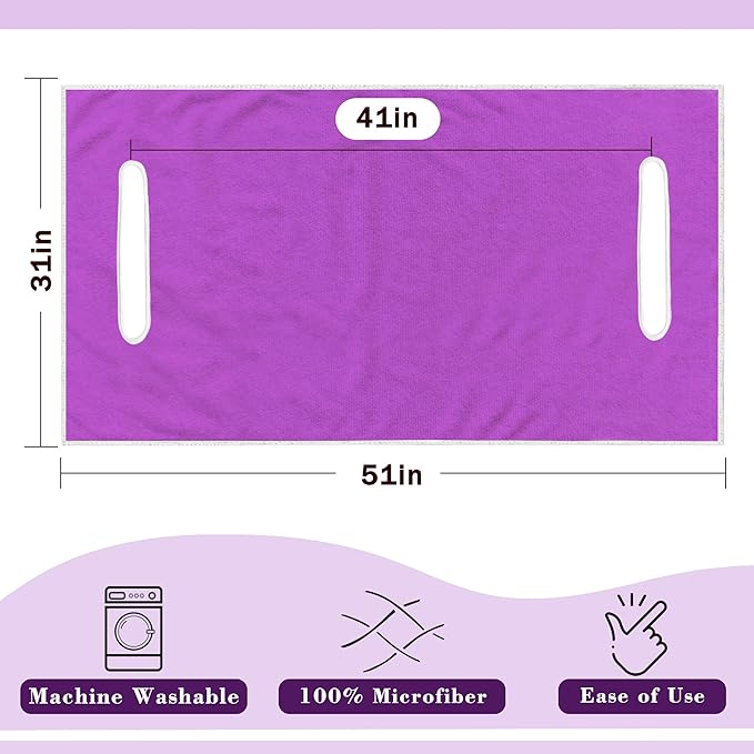 YOKYHOM Golf Cart Seat Covers for 2/4-Seater, Microfiber Seat Towel Blanket, Keeps Seats Cool, Clean & Comfortable, Fits EZGO, Club Car, Yamaha, 51"x31"