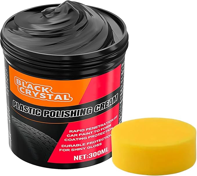 300g Car Trim Restorer 7.2x7.2x10cm Automotive Dashboard Restorer Repair Polishing Wax For Coating Long Lasting Metal Plating Parts Minor Scratch Repair Vehicles Headlights