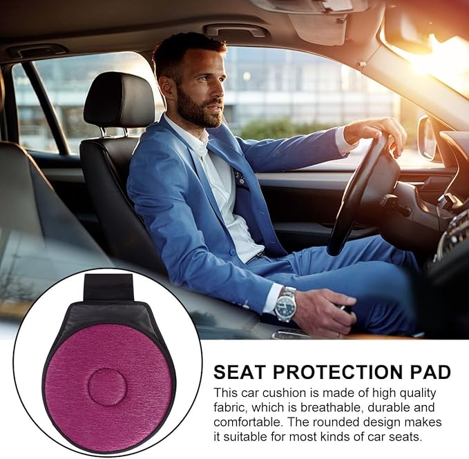 Rotating Car Seat Cushion 360 Degree Swivel Pad with Anti-Slip Base Lightweight Portable for Elderly Pregnant and Mobility Support Use at Home Office or Vehicle