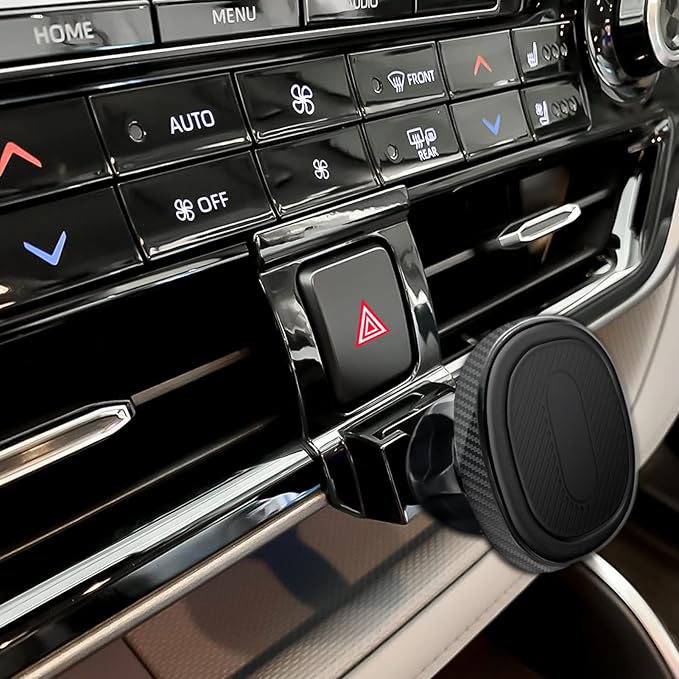 Car Phone Holder, Air Vent Navigation Mount, for Toyota Highlander/Hybird 2020-2025, Magnetic Custom Cradles Stand for iPhone, Samsung, HTC and All Smartphone (NOT for Platinum/Grand)