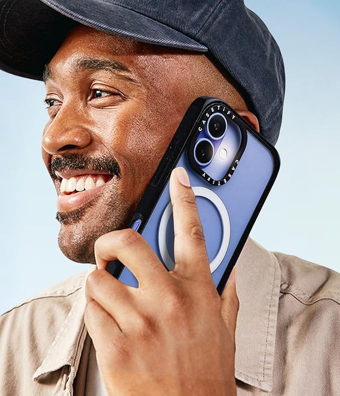 CASETiFY Impact Case for iPhone 15 Pro [8.2ft 4X Military Grade Drop Protection/Compatible with Magsafe] - Pink Summer Stripes - Clear Black