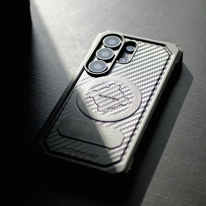 Rokform Rugged Case for Galaxy S26 Ultra, Magnetic Cover, Drop Tested Armor (Black)