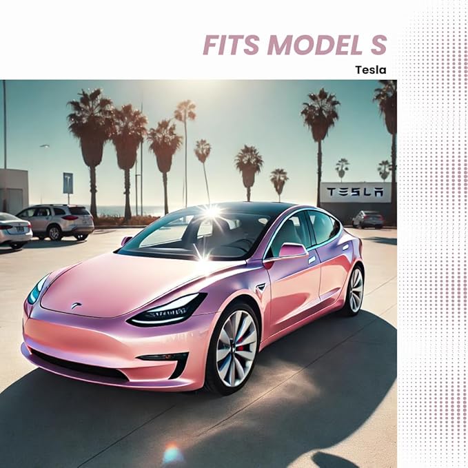 Windshield Sun Shade for Tesla S | Certified 99.87% UVB & 99.02% UVA Protection Car Sun Shade. Award Winning Sunshade for Car Windshield with Patented Technology. Car Window Shades by Kinder Fluff