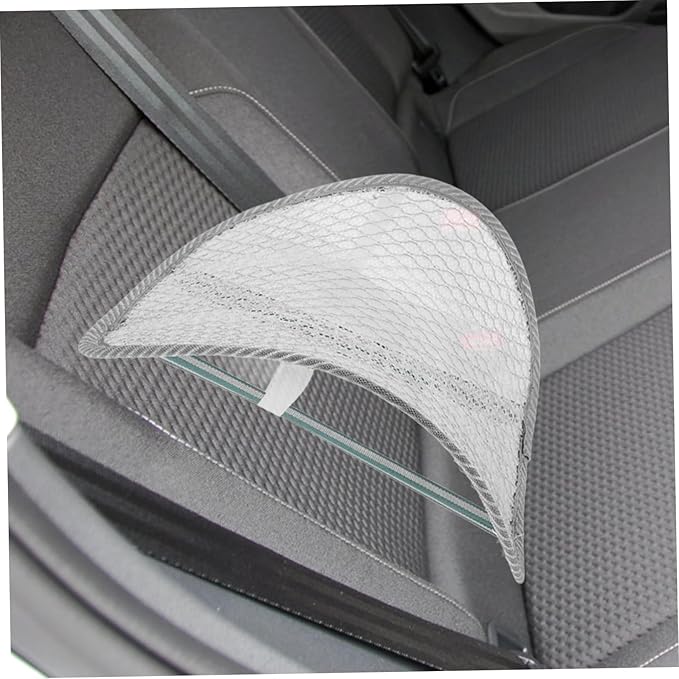 DECHOUS Lumbar Support Pillow for Car Seat and Office Chair Breathable Back Support Pad Ergonomic Waist Cushion for Driving Summer Comfort Random Color