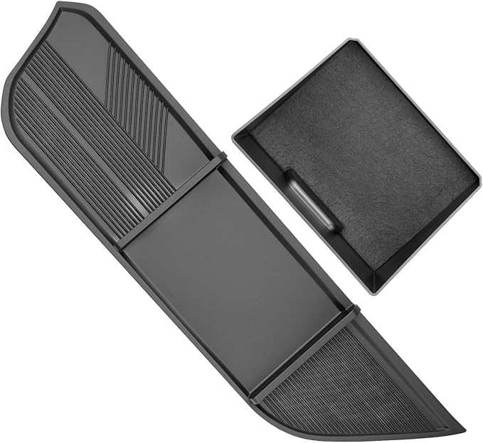 SKTU (3PCS 2026 RAV4 Center Console Organizer for 2026+ Toyota RAV4 (LE/SE/XLE Premium/Woodland/XSE/Limited) Console Tray & Co-Pilot Console Tray & ABS Drawer Storage Box 2026 RAV4 Accessories
