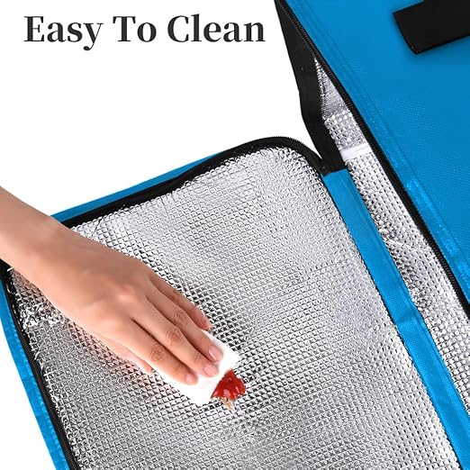 Bodaon Insulated Casserole Carrier Bag, Fits 9x13 and 11x15 Inch Baking Dish with Lid, Casserole Carriers for Hot or Cold Food for Transport (Black)