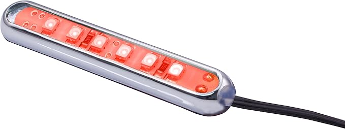 Oznium LED Modules (Straight Chrome, Red LED)