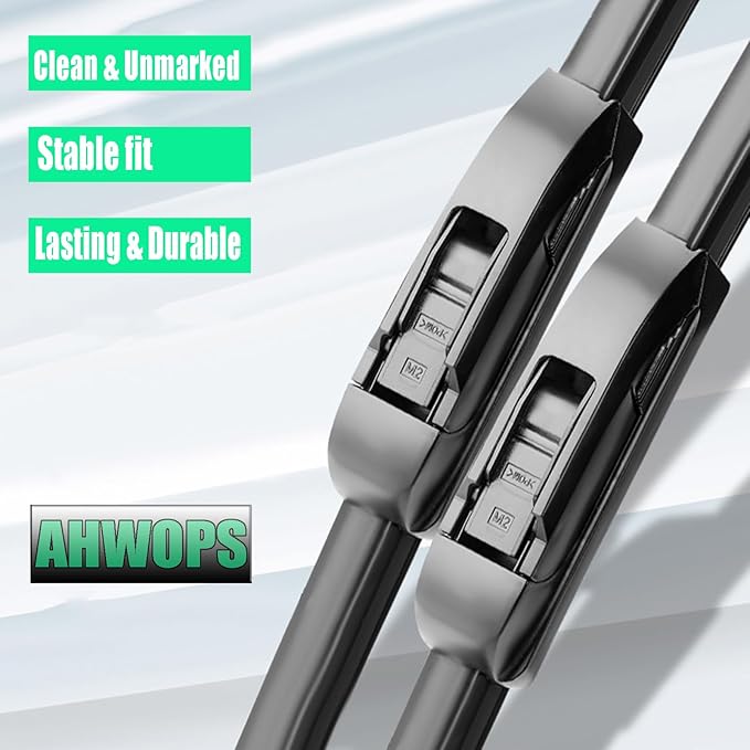 3 Wiper Front and Rear Wiper Blades for Mini Cooper R50 2001-2006/Cooper F56 2014-2022, OE Original Style (19″/18″ Front/10″ Rear) For My Car