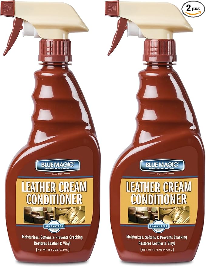 Blue Magic 850 Leather Cream Conditioner - 16 fl. oz. (Pack of 2)
