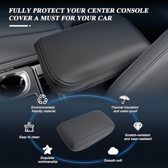 BIBIBO for 2026 Subaru Outback Center Console Cover 2026 Subaru Outback Arm Rest Cover,2026 Outback Armrest Protector,2026 Outback Armrest Accessories