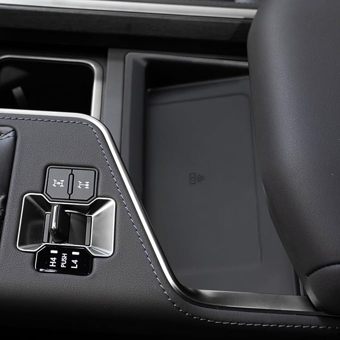 auovo Center Console Wireless Charging Protective Mat for 2024 2025 Lexus GX 550 Accessories, Non-Slip Silicone Protection Pad Center Console Liner Car Interior Automotive Decoration