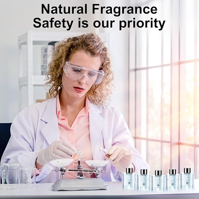 Amor Lyris Car Air Freshener Refill, CO01/Dedicated Essential Dedicated Perfume Long Lasting Air Fresheners 6 Months-3.4OZ/100ml Bottle Car Scent Diffuser Refill Made of Natural Plant Extracts