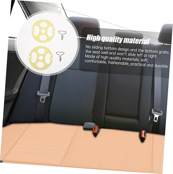ABOOFAN Wedge Car Seat Cushion Lumbar Pillow Car Seat Pad for Back Support Pads for Front Comfort