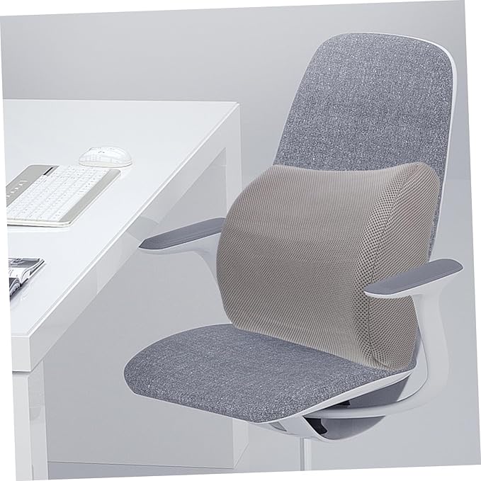 Cabilock Memory Foam Pillow for Office Chair Lumbar Support Car Seat Pad Car Seat Cushion Waist Support Pillow Lumbar Relief