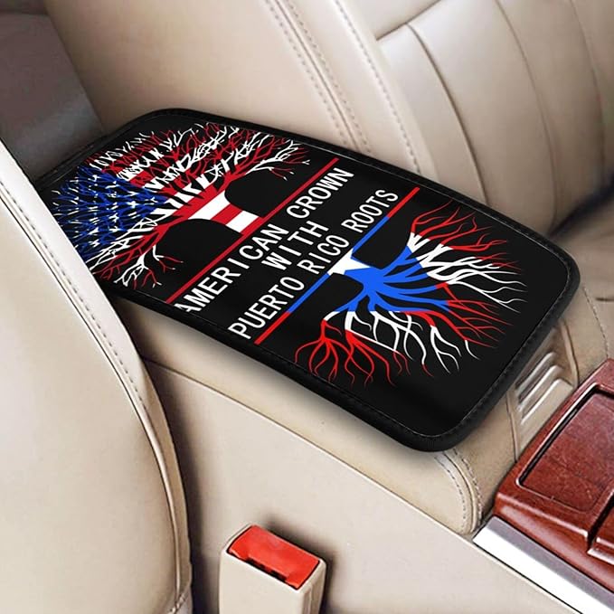 DARLEKS Car Armrest Cushion Auto Center Console Cover Pad Car Handrail Box Universal Decoration Mat