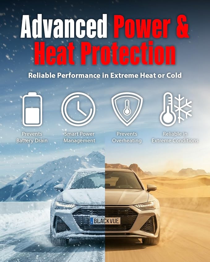 BlackVue Elite 10-2CH 64GB Dash Cam - 4K+4K Dash Cam Front and Rear, Dual STARVIS 2 Night Vision, HDR Front, Power Saving Parking Mode, Free Hardwire Cable & SD Card, Supports up to 1TB, Wi-Fi