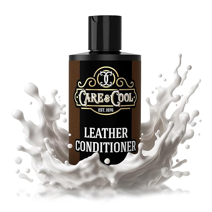 Care & Cool Ultimate Leather Conditioner and Softener with Hi-tech Cloth. Restores, Polishes, and Rejuvenates Your Shoes, Boots, Jackets, Purses, Bags, Car Interiors, Couches, and other Furnitures.