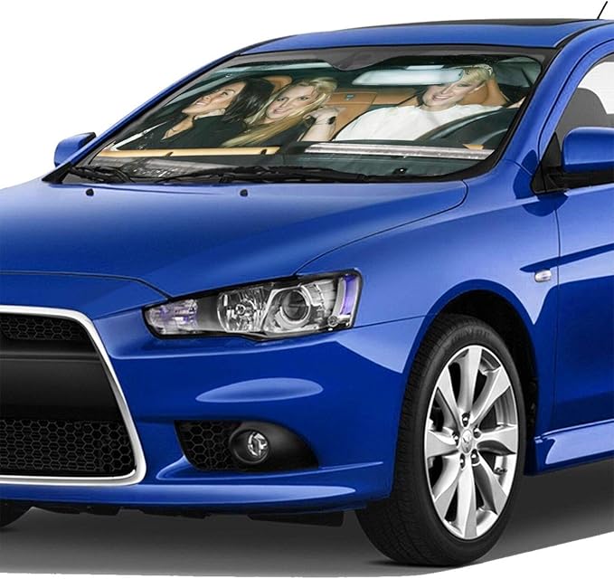 Foldable Car Windshield Sun Shades Universal Fit 51.2" X 27.5"Keep Your Vehicle Cool, Uv Sun and Heat Reflector Car Truck SUV