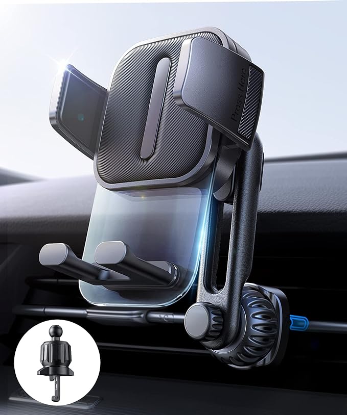 LISEN for MagSafe Car Mount Magnetic Phone Holder for Your Car Magnet Air Vent Cell Phone Holder Mount Car Accessories Gift for Men Women fit iPhone 17-12 Dashboard Mount Kits