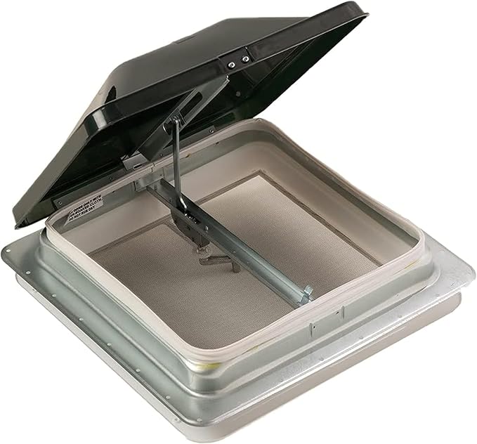 Heng's 74111-C1G1 Standard Mount Universal Vent - Smoke