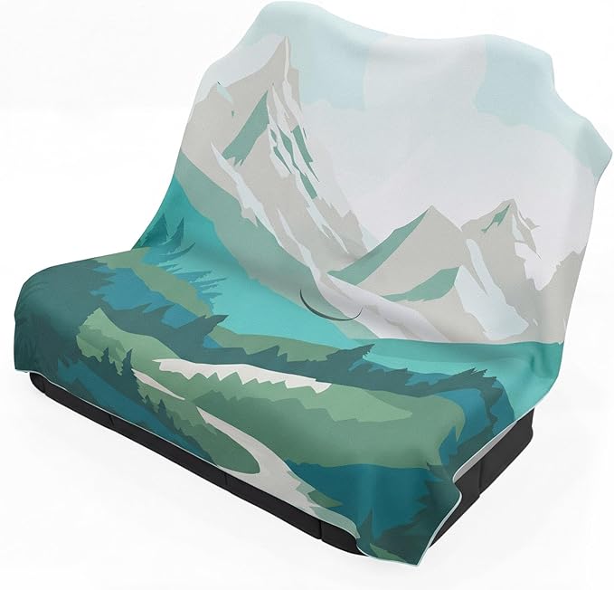 Back Seat Cover with Storage Bag, Moisture Wicking Rear Bench Towel Backseat Cover Nonslip Rear Seat Protector for Cars SUV Van Trucks, Post Gym Workout Swimming Surfing Running Hiking Beach