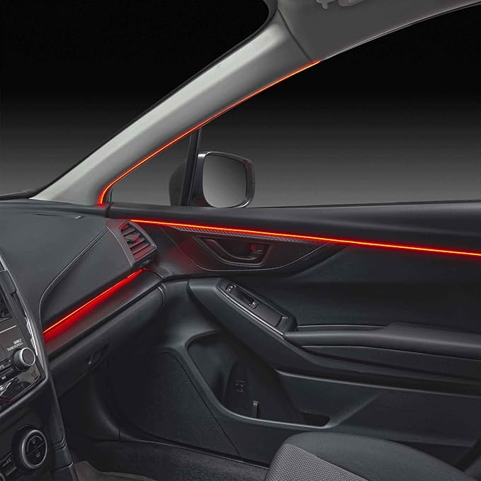 Heise by Metra Chasing Dash Trim Accent Light Kit, LED, 2 Piece, 3 ft Strips, Interior, with Controller and Remote